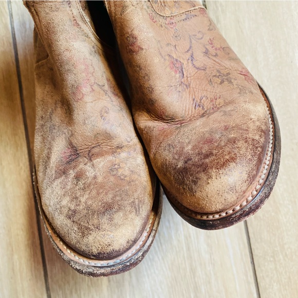 LUCCHESE | Handmade 1883 Catalina Double Buckle Boot Western 8.5 - Picture 4 of 8